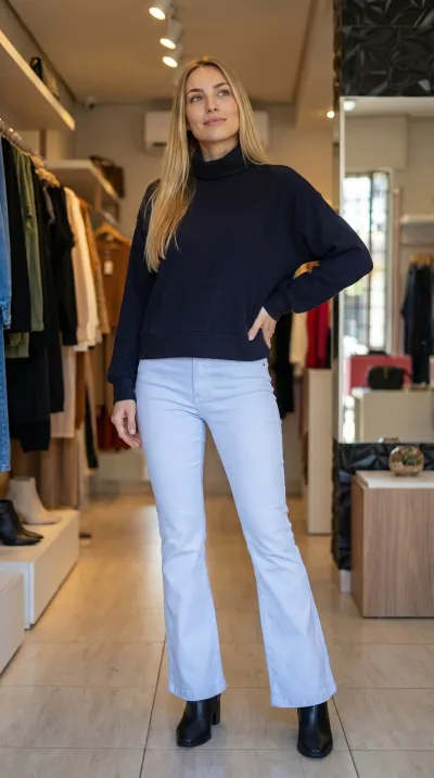 Blusa Gola Alta Sereno